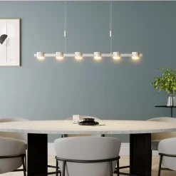 Quitani LED hanglamp Niro, in hoogte verstelbaar, dimbaar