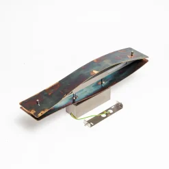 Quitani LED wandlamp Lian, goud geoxideerd