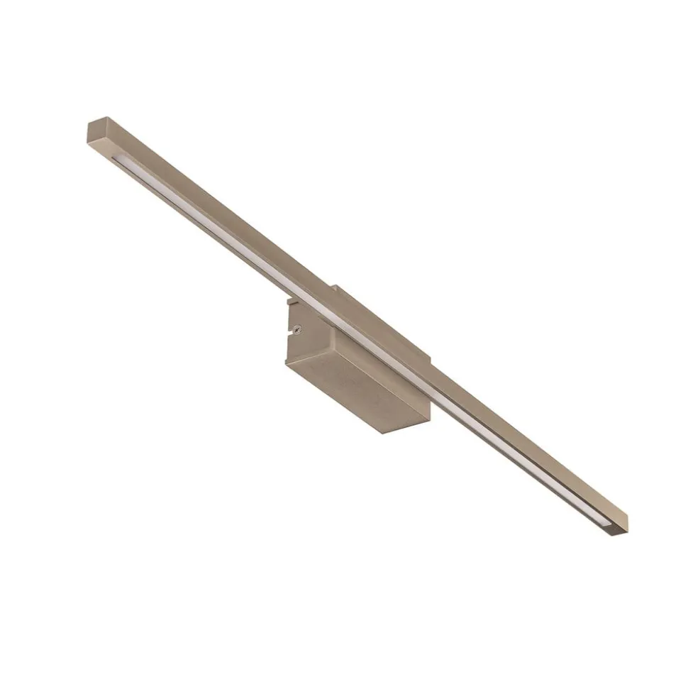 Quitani LED wandlamp Tolu, nikkel, 65 cm