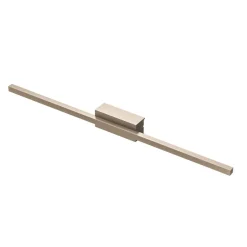 Quitani LED wandlamp Tolu, nikkel, 65 cm