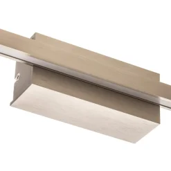 Quitani LED wandlamp Tolu, nikkel, 65 cm