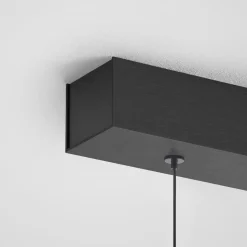 Quitani Persida hanglamp, 98 cm, slagmetaal, goud