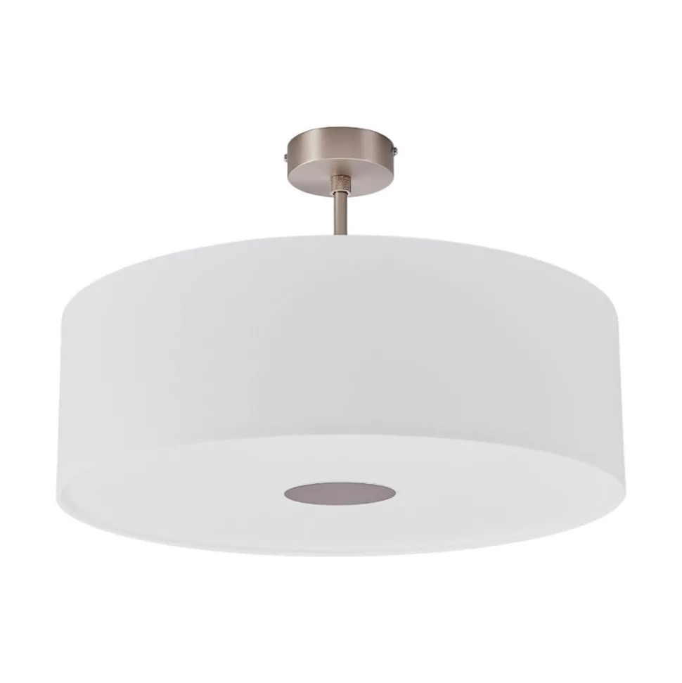 Quitani plafondlamp Gala, Ø 50 cm, chintz wit