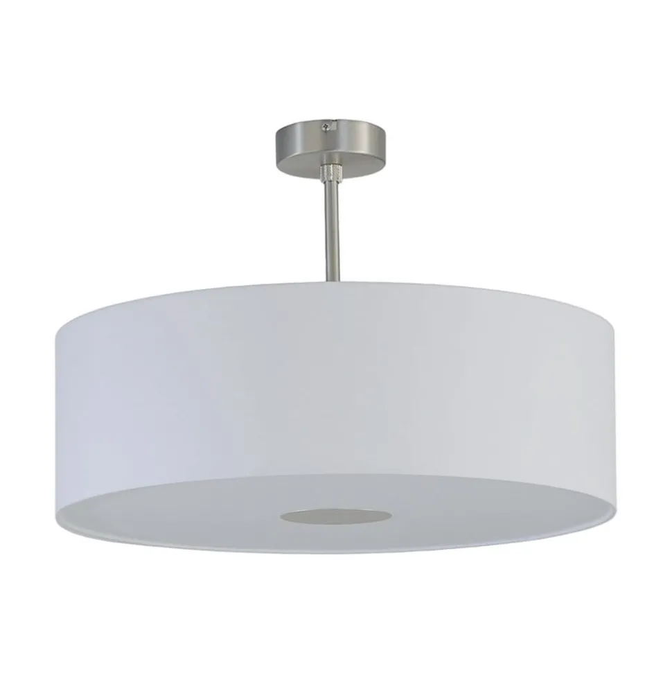 Quitani plafondlamp Gala, Ø 50 cm, chintz wit