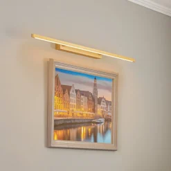 Quitani Talon LED schilderij verlichting messing geanodiseerd