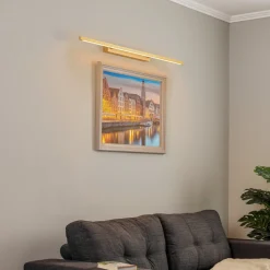 Quitani Talon LED schilderij verlichting messing geanodiseerd