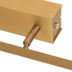 Quitani Talon LED schilderij verlichting messing geanodiseerd