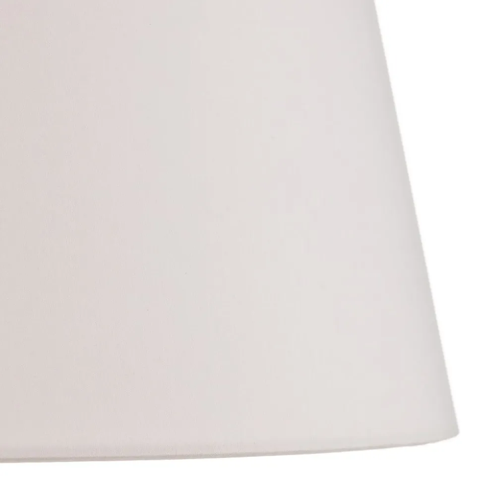 Quitani vloerlamp Reba, driepoot, chintz wit