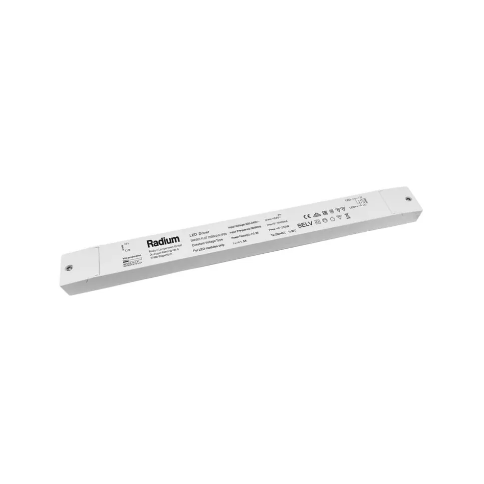 Radium Flat LED driver voor strips 250W/24V
