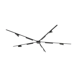 Railsysteem 48V Lumaro, 10 LED-strips, zwart, CCT