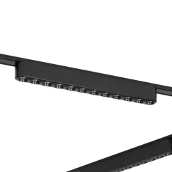 Railsysteem 48V Lumaro, 10 LED-strips, zwart, CCT
