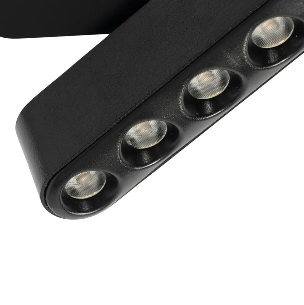 Railsysteem 48V Lumaro, 10 LED-strips, zwart, CCT