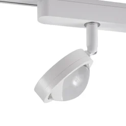 Railsystem 48 V Lumaro, spots, 5-lamps, wit, Ø7cm, dimbaar