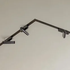 Railsystem Lumaro, lichtpunten, 7-lamps, zwart, 48V, dimbaar