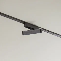 Railsystem Lumaro, lichtpunten, 7-lamps, zwart, 48V, dimbaar