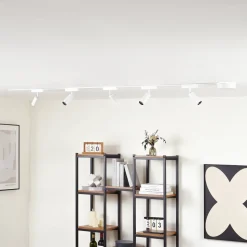 Railsystem 48V Lumaro, spots, 5-lamps, wit, Ø 4cm, CCT