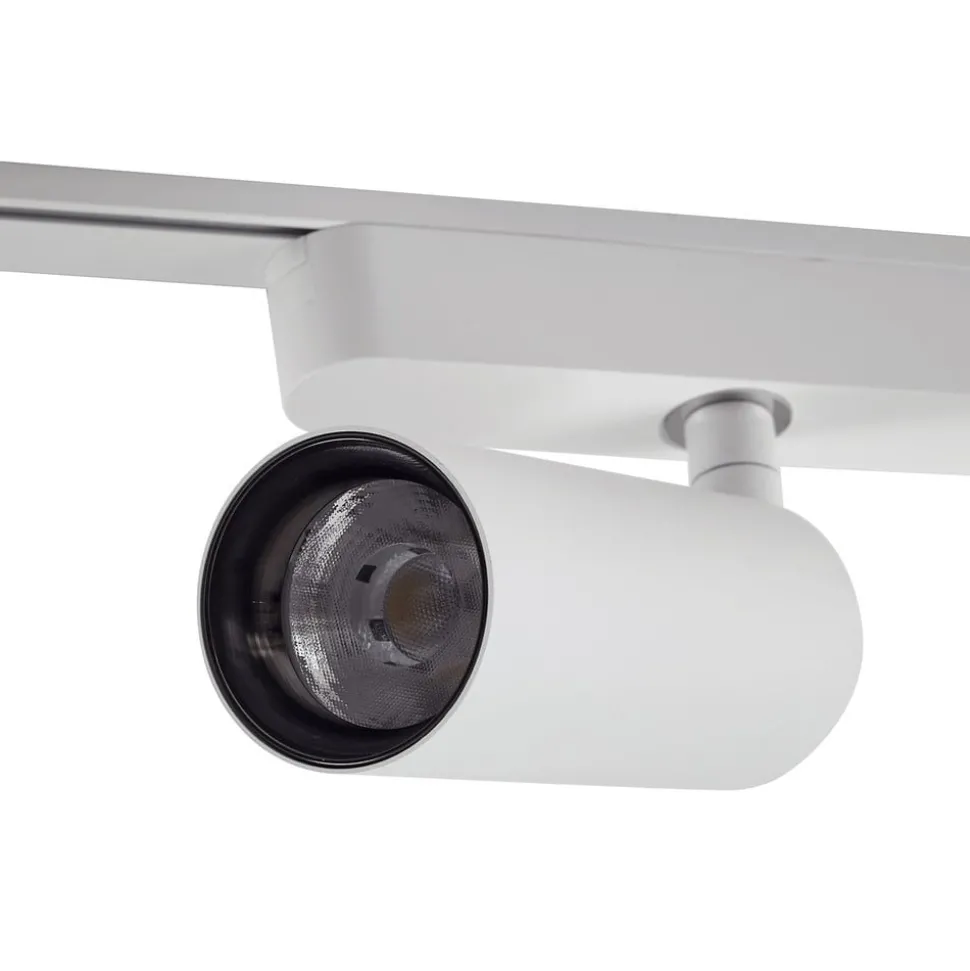 Railsystem 48V Lumaro, spots, 5-lamps, wit, Ø 4cm, CCT