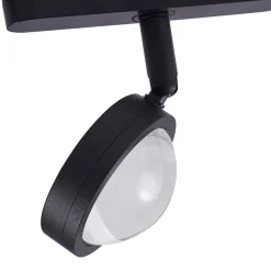 Railsystem 48V Lumaro, spots, 3-lamps, zwart, Ø 7,3cm