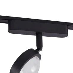 Railsystem 48V Lumaro, spots, 3-lamps, zwart, Ø 7,3cm