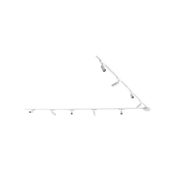 Railsystem 48V Lumaro, spots, 9-lamps, wit, Ø4cm, 13 cm