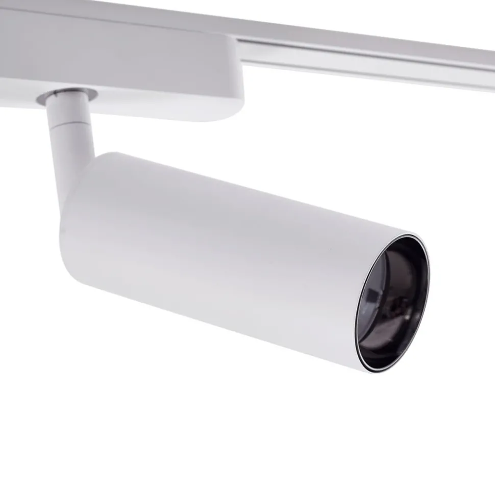 Railsystem 48V Lumaro, spots, 9-lamps, wit, Ø4cm, 13 cm