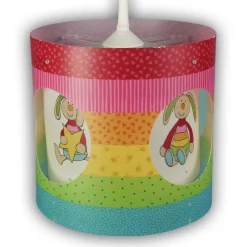 Rainbow Rabbit - draaiende hanglamp