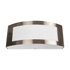 Raja - buitenwandlamp van roestvrij staal