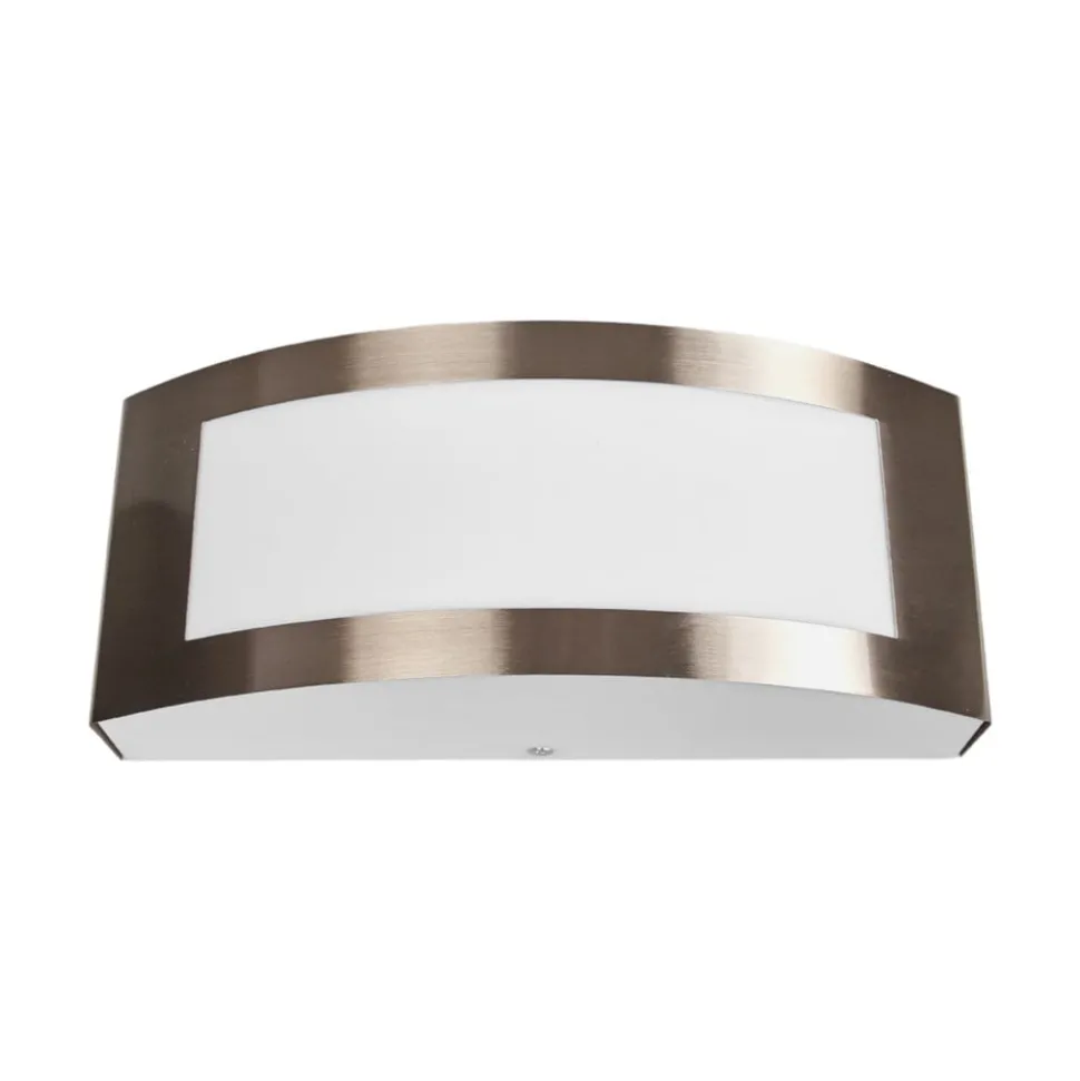 Raja - buitenwandlamp van roestvrij staal