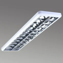 Raster-opbouwlamp 432, wit, lengte 124,5 cm