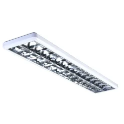 Raster-opbouwlamp 432, wit, lengte 154,5 cm