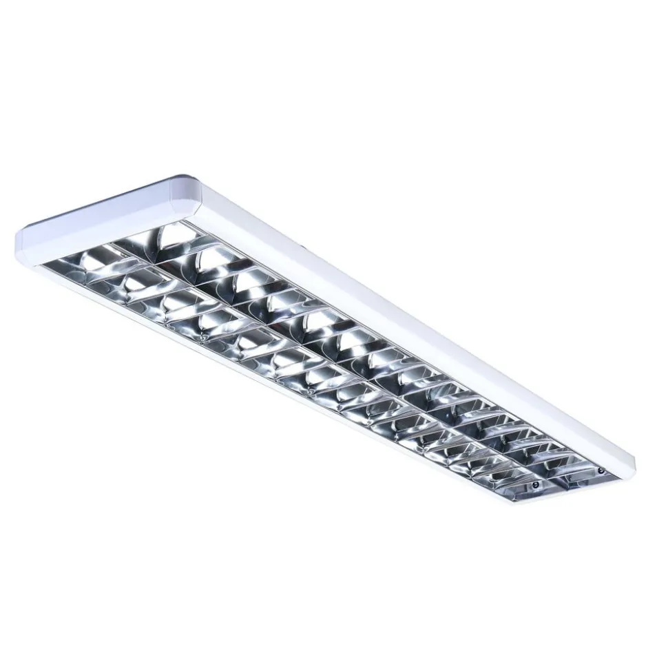 Raster-opbouwlamp 432, wit, lengte 154,5 cm