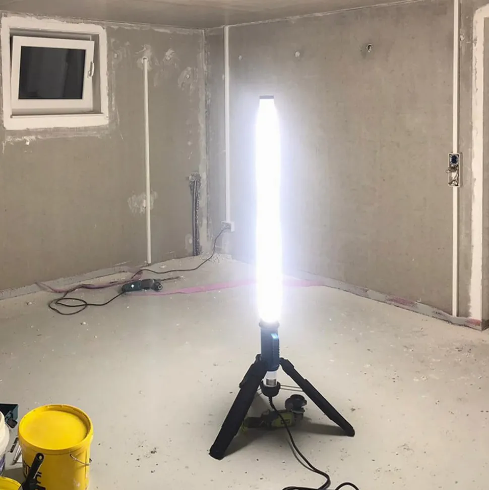 Rath LED lichtzuil, 130 W, IP69, opvouwbaar