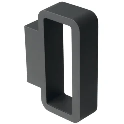 Rechtlijning vormgegeven LED buitenwandlamp Juno