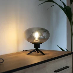 Reflexion tafellamp, Ø 22 cm, zwart