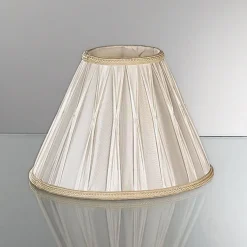 Reservekap voor tafellampen in plissé 30,5 cm
