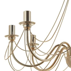 Retro - goud glanzende kroonluchter