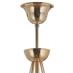 Retro - goud glanzende kroonluchter