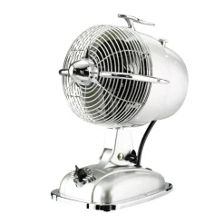 RetroJet tafelventilator, zilver