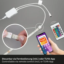 RGB LED strip WiFi, 500cm, met afstandsbediening