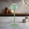 Ricardo LED tafellamp, groen, hoogte 30 cm, kunststof