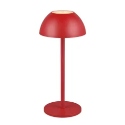 Ricardo LED tafellamp, rood, hoogte 30 cm, kunststof