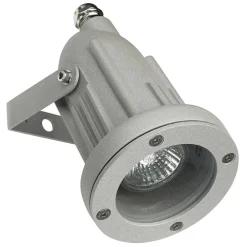 Robuuste, draaibare buitenspot Helio grijs