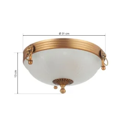 Rocca plafondlamp in klassiek design 31cm
