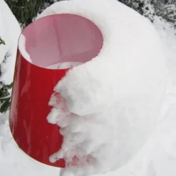 Rode kap voor buitenlamp OCTOPUS OUTDOOR