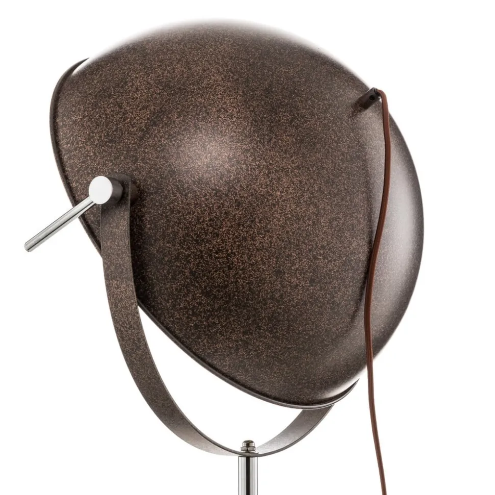 Roestkleurige driebenige vloerlamp Xirena I