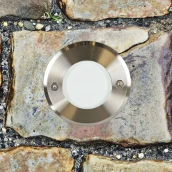 Roestvrij staal - moderne LED inbouwlamp LED-18