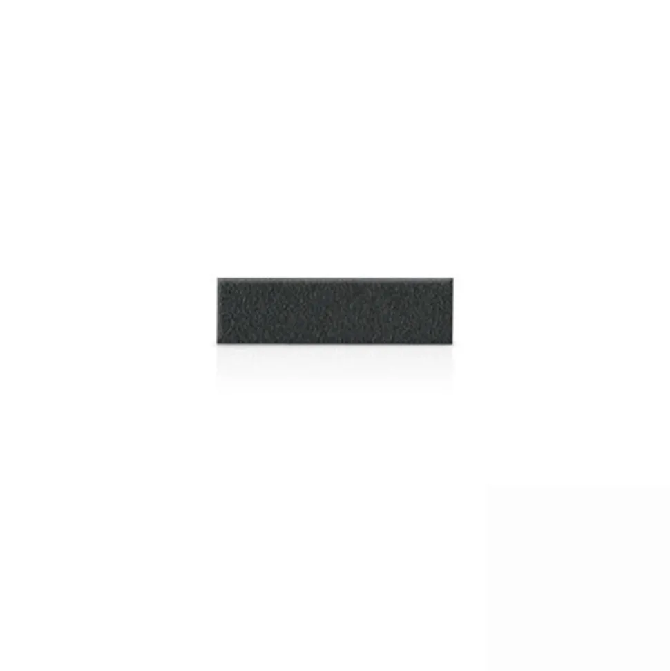 Roestvrijst huisnrs, koppelstreep, grafietgrijs