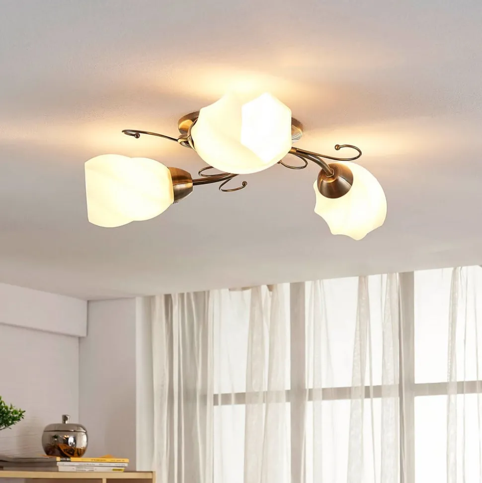 Romantisch ontworpen plafondlamp Amedea