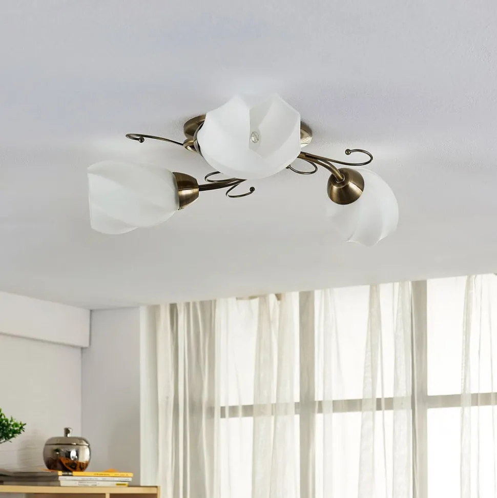 Romantisch ontworpen plafondlamp Amedea