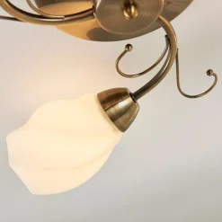 Romantisch ontworpen plafondlamp Amedea